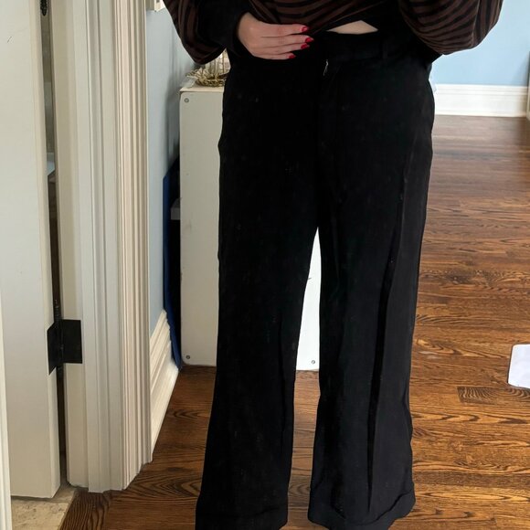 Aritzia Babaton Infinity Pant Black Trousers - Picture 4 of 8